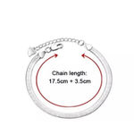 Boutique Silver‎ Anklet, Ankle Snake Chain Anklet | 925 Sterling Silver Photo 4