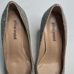 Jeffrey Campbell Jeffery Campbell Pelara Mini Rhinestone Silver Gold Sparkly Heel Shoe S-220 Sz 7 Photo 3