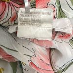 Vintage Floral tie front sheer blouses size 14 White Photo 9