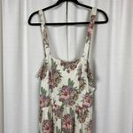 Kate Quinn Cream&Pink Floral Jumpsuit Sz.L NWT Pink Size L Photo 3