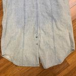 Vintage Jag Denim Dress Womens Small Blue Long Sleeve Button Front Light Wash Photo 5