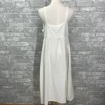 FRNCH  White Front Tie Sundress Midi Photo 4