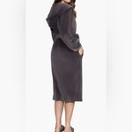 Barefoot Dreams Luxe Chic Hooded Velour Long Robe in Carbon BRAND NEW Photo 1