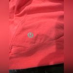 Lululemon  Namaste Open Cardigan Sz 8 Coral Sweater Yoga Stretch Granola Fall Photo 3