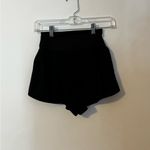 Aeropostale  Women's Athletic Black Flowy Shorts with Crossover Waist Photo 2