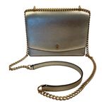Tory Burch Robinson Convertible Gold Leather Crossbody Purse Photo 0