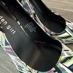 Madden Girl Abstract Pumps Purple, Green, Blue & Black, Size 5 Photo 7