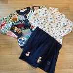 American Vintage Vintage The Eagle’s Eye Pillsbury Novelty Sweater 3-Piece Skirt Set Size S Photo 0