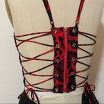 LF  LaceUp Leopard Top Photo 6