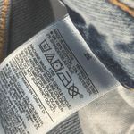 Old Navy  Blue Distressed Jeans 26 high Rise OG Straight Denim Photo 3