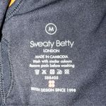 Sweaty Betty Asymmetrical Sculpt Bralette Crop Top Black medium Photo 3