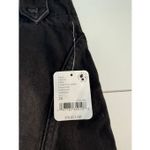 Free People Women’s 26 Black Ashes to Ashes Runaway Denim Skirt New Photo 1