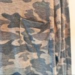 Tresics  Camo Army Long Sleeve Cropped Shirt Photo 2