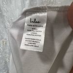 Lulus Forever Endearing White Swiss Dot Embroidered Midi Dress Size large Photo 6