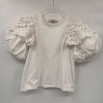 sea New‎ York hazel eyelet puff sleeve t shirt Photo 3