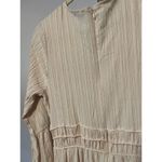 Tuckernuck  Moon River Tan Long Sleeve Midi Dress Sz. L Photo 6