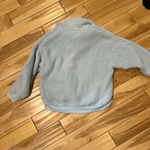 American Eagle Light Blue Sherpa Hoodie Photo 2