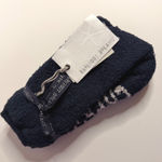 Barefoot Dreams CozyChic Socks Cherish Your Family Indigo Size One Size Hygge Photo 0