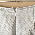 Gunne Sax JESSICA MCCLINTOCK x | Silver Metallic Textured Maxi Skirt Sz 3 Photo 2