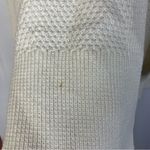 Gap  Off White Tight Knit Open Front Cotton Cardigan Sweater S Photo 3