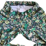 ZARA  green floral pants NEW Photo 2