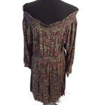 Torrid  Floral Gathered Neckline Dress Print 2X Long sleeve boho Photo 3