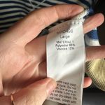 Blue and White Striped Sweater Size L Photo 1