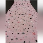 LuLaRoe Dani Stretch Pink White Gray Black Stars Long Maxi Dress Size Small Photo 2