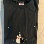 Jerzees Vintage Bowling Embroidered T-Shirt Women’s  Medium Photo 0