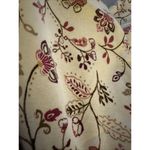 Croft & Barrow  Classic Crewneck Long Sleeve T-Shirt Size 3X Cream Garden  New Photo 3