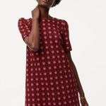 Loft ✨HP✨Scroll Floral Jacquard Shift Dress✨ Photo 0