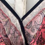 Maurice's Paisley High Low Faux Wrap V Neck Boho Midi Dress Size Small Photo 6