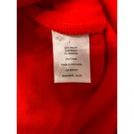 Talbots Red Sleeveless Fitted Jersey Dress Size 10 Holiday Party Christmas Photo 6