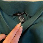 Forever 21  High Waist A Line Skater Flared Mini Skirt Teal Turquoise Size Small Photo 3