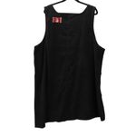 Black Snowman Vintage Christmas Holiday Granny Party Cottage Dress Plus 22W Photo 2