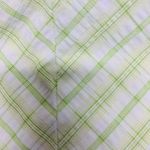 VintageY2k Lime Green Plaid Halter Dress Sz Small Photo 13