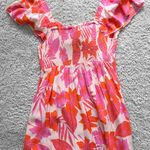 Roxy Pink Floral Dress Photo 1