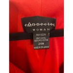 Mother of Bride Drop Waist Short Sleeve Layered V Photo 3