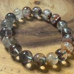 Garden Quartz high quality 10mm 7.5” beaded stretch bracelet new crystal beads h Green Photo 7