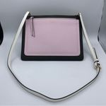 Henri Bendel  W 57th Slim Convertible Lilac Black Colorblock Clutch Shoulder Bag Photo 1