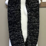 Cuddl Duds Women’s Warm Soft Winter Black/Gray/White Infinity Knit Scarf- OS Photo 0