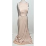 Hayley Paige Occasions 52003 Bridesmaids Gown Dress Sleeveless Pink Size 10 Photo 3