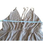 Tobi Sexy Maxi Dress Sleeveless Deep V Neck Open BackThigh High Double Slit XL Photo 8