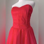 Vintage Y2K Steppin’ Out Coral Pink Strapless A Photo 3