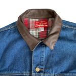 Via Penny Lane Reworked Apparel | Lady Gaga Enigma Tour Vintage Denim Jacket Blue Size L Photo 2