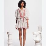 Alemais HEARTS EMBROIDERED MINI DRESS Red Size 2 Photo 5