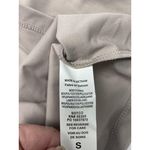 Jockey Womens Beige Split Neck Fitness Shirt Athletic Tops S Tan Photo 5