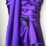 Vintage Cinderella Design‎ Formal Dress with Scarf Purple Photo 3