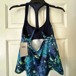 Nike New  Swim Tankini, women, size small, blue and green, swimming, Photo 2