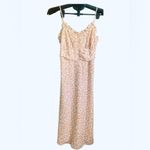 Lulus Timeless Touch Peach Floral Print A Photo 6